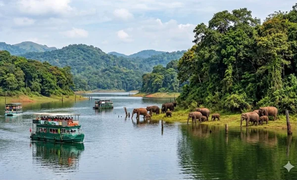 Thekkady Boat Ride (32 Km)