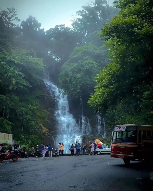 Valanjanganam Waterfalls (15 Km)